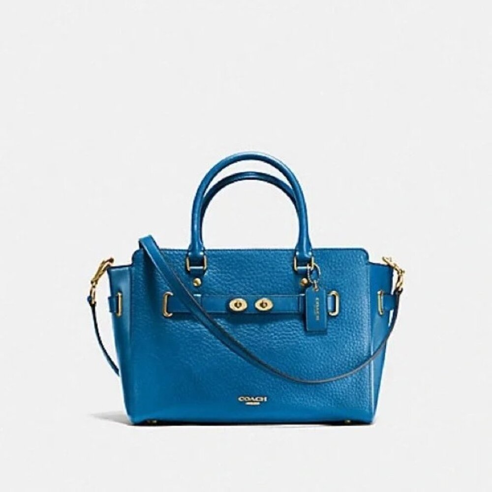 Euc Coach Mini Blake Carryall Crossbody Bag Purse